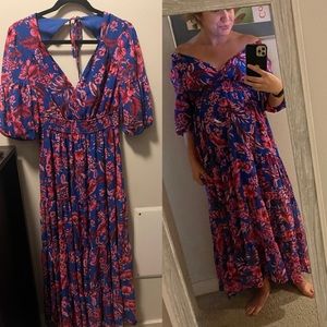 Vestique Floral Maxi Dress